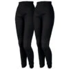 2 Pantalons Thermiques | Sous-vêtements | Femmes | Polaire | Noir