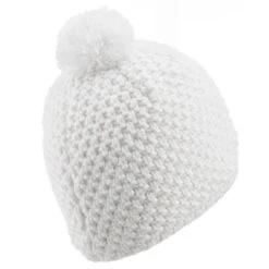 WEDZE BONNET DE SKI ADULTE - TIMELESS - BLANC -Horizon Glacial bonnet de ski adulte timeless blanc 3