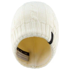 WEDZE BONNET DE SKI ENFANT TORSADES ECRU -Horizon Glacial bonnet de ski enfant torsades ecru 3