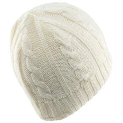 WEDZE BONNET DE SKI ENFANT TORSADES ECRU -Horizon Glacial bonnet de ski enfant torsades ecru 4