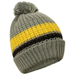 Dare 2b Bonnet THINKER Homme (Gris Foncé / Jaune Vif) -Horizon Glacial bonnet thinker homme gris fonce jaune vif 2