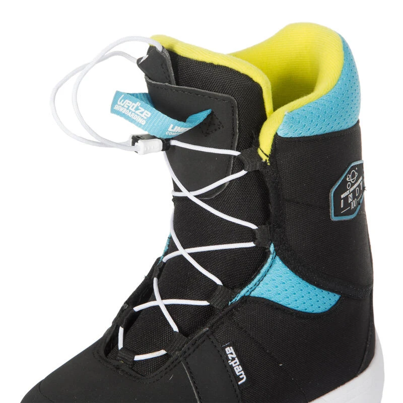 Boots Snowboard Enfant à Serrage Rapide All Mountain/freestyle, Indy 100 8 Boots Snowboard Enfant à Serrage Rapide All Mountain/freestyle, Indy 100 – Image 8