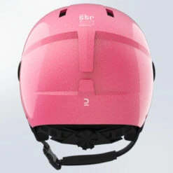 WEDZE CASQUE DE SKI À VISIÈRE ENFANT H-KID 550 ROSE PAILETTES -Horizon Glacial casque de ski a visiere enfant h kid 550 rose pailettes 2