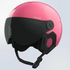 WEDZE CASQUE DE SKI À VISIÈRE ENFANT H-KID 550 ROSE PAILETTES -Horizon Glacial casque de ski a visiere enfant h kid 550 rose pailettes 5
