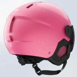 WEDZE CASQUE DE SKI À VISIÈRE ENFANT H-KID 550 ROSE PAILETTES -Horizon Glacial casque de ski a visiere enfant h kid 550 rose pailettes 7
