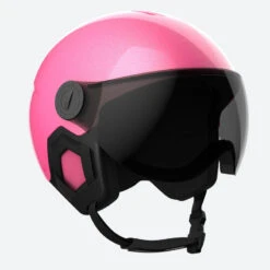 WEDZE CASQUE DE SKI À VISIÈRE ENFANT H-KID 550 ROSE PAILETTES -Horizon Glacial casque de ski a visiere enfant h kid 550 rose pailettes 8