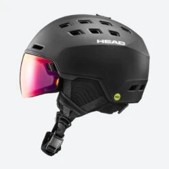 Casque De Ski Avec Visière - Head Radar MIPS Noir -Horizon Glacial casque de ski avec visiere head radar mips noir 2