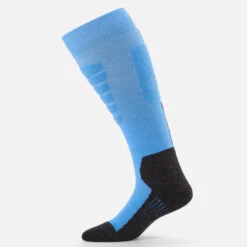 WEDZE CHAUSSETTES DE SKI - 100 - BLEU -Horizon Glacial chaussettes de ski 100 bleu 3