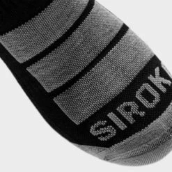 Chaussettes De Snowboard Et Ski Sports D'hiver Homme Et Femme Aoraki Black Noir -Horizon Glacial chaussettes de snowboard et ski sports dhiver homme et femme aoraki black noir 2