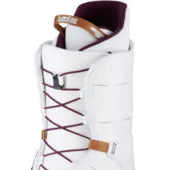 WEDZE Chaussures De Snowboard All Mountain Femme Boogey 300 Fast Lock Blanches -Horizon Glacial chaussures de snowboard all mountain femme boogey 300 fast lock blanches 5