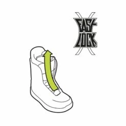 WEDZE Chaussures De Snowboard All Mountain Femme Boogey 300 Fast Lock Blanches -Horizon Glacial chaussures de snowboard all mountain femme boogey 300 fast lock blanches 6