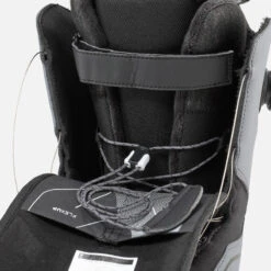 Chaussures De Snowboard Double Molette, Flex Rigide - Allroad 900 Grise -Horizon Glacial chaussures de snowboard double molette flex rigide allroad 900 grise 9