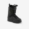 Chaussures De Snowboard Femme Serrage Molette, Flex Moyen - Allroad 500 Noir