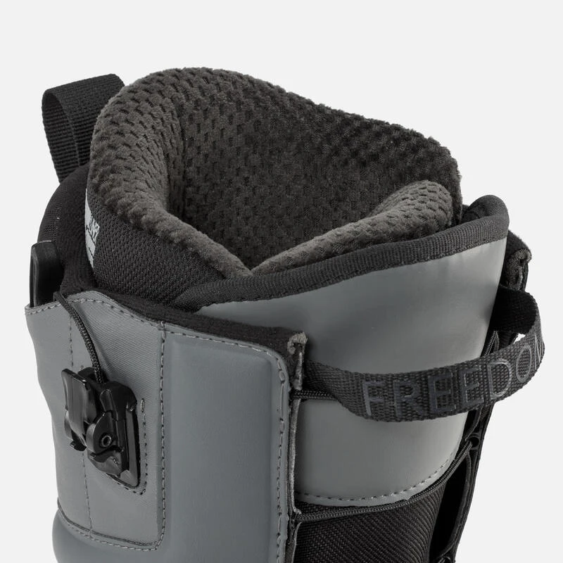 Northwave Chaussures De Snowboard Freestyle Homme à Serrage Rapide-Freedom SL-grise 6 Northwave Chaussures De Snowboard Freestyle Homme à Serrage Rapide-Freedom SL-grise – Image 6