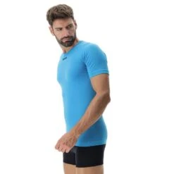 UYN ENERGYON SOUS-VÊTEMENT TEE-SHIRT MANCHES COURTES HOMME -Horizon Glacial energyon sous vetement tee shirt manches courtes homme 3