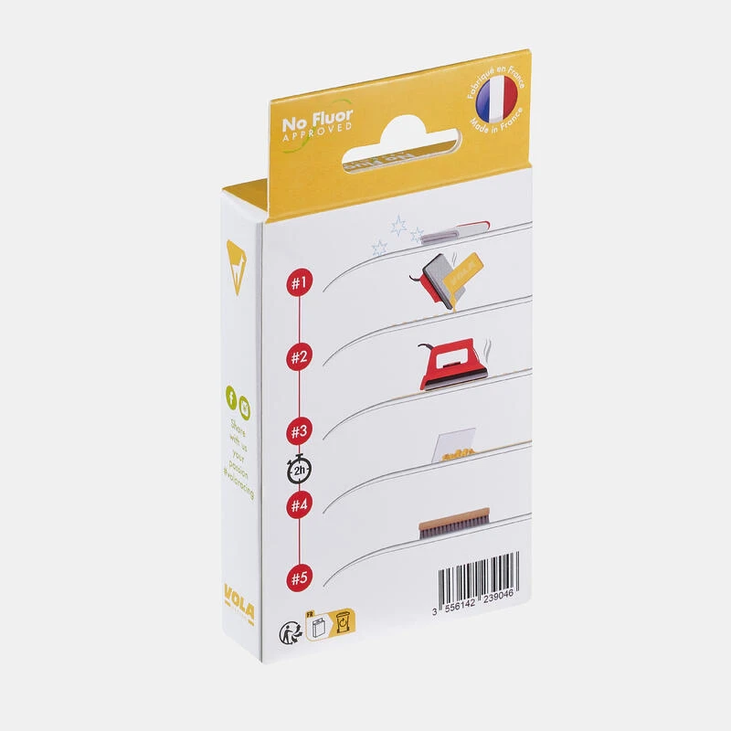 VOLA Fart éco De Compétition 110g Pour Ski/snowboard, Température Chaude (-4°/+15°) 2 VOLA Fart éco De Compétition 110g Pour Ski/snowboard, Température Chaude (-4°/+15°) – Image 2