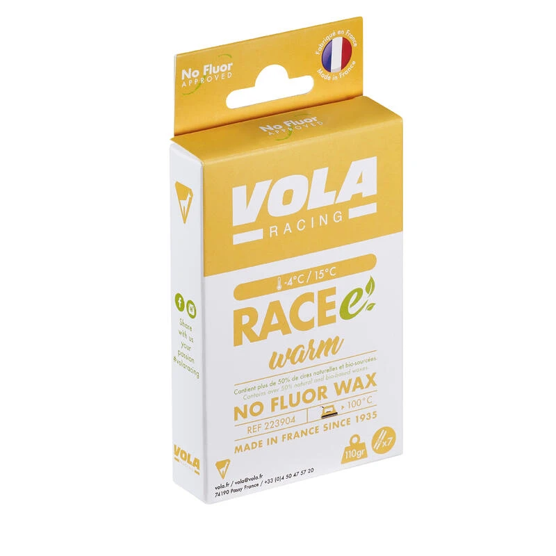 VOLA Fart éco De Compétition 110g Pour Ski/snowboard, Température Chaude (-4°/+15°) 3 VOLA Fart éco De Compétition 110g Pour Ski/snowboard, Température Chaude (-4°/+15°) – Image 3