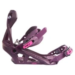 Fixations De Snowboard Piste / Hors-piste, Femme Serenity 100 Violettes -Horizon Glacial fixations de snowboard piste hors piste femme serenity 100 violettes 2