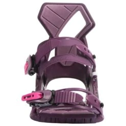 Fixations De Snowboard Piste / Hors-piste, Femme Serenity 100 Violettes -Horizon Glacial fixations de snowboard piste hors piste femme serenity 100 violettes 4