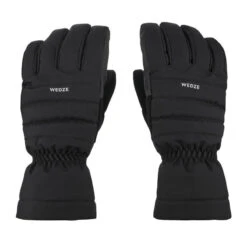 WEDZE GANTS DE SKI ADULTE 500 - NOIR -Horizon Glacial gants de ski adulte 500 noir 2