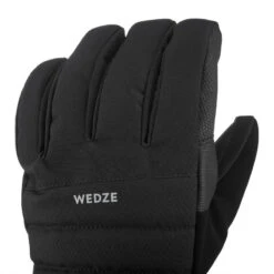 WEDZE GANTS DE SKI ADULTE 500 - NOIR -Horizon Glacial gants de ski adulte 500 noir 3