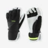 WEDZE GANTS DE SKI ENFANT CHAUDS ET IMPERMEABLES - 900 NOIRS