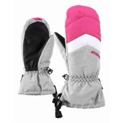 Ziener Gants De Ski Enfants Lett As Gris