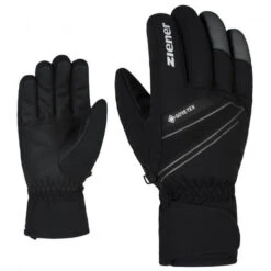 Gants D'hiver Pour Hommes Taille 8,5 - Ziener GUNAR GTX Alpine 100% Noir/Gris