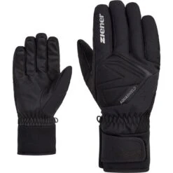 Gants D'hiver Pour Hommes Taille 9 - Ziener GATIS AS® Alpine 100% Noir