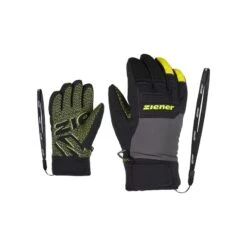 Gants Et Moufles Ziener Lanus AS PR JR-Gris-8 Ans - 128 Cm