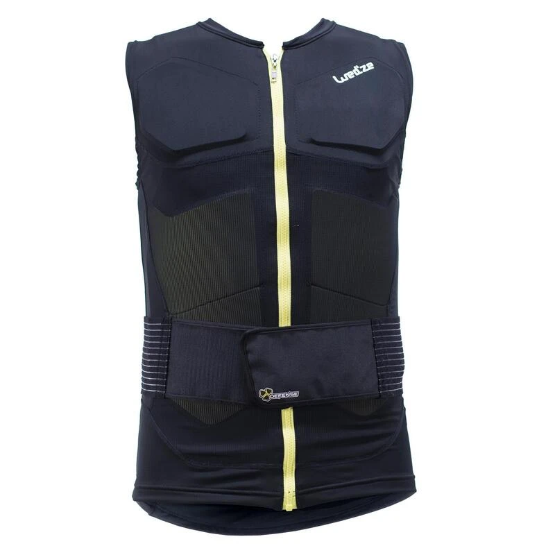 Gilet De Protection De Ski Et Snowboard Adulte Defense Jacket Noir 2 Gilet De Protection De Ski Et Snowboard Adulte Defense Jacket Noir – Image 2