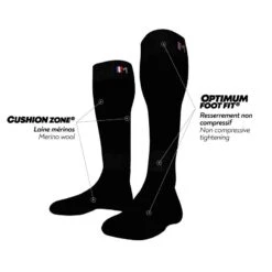 Monnet Grandes Jorasses-Le Must Des Chaussettes Chaudes : 85% Laine Mérinos -Horizon Glacial grandes jorasses le must des chaussettes chaudes 85 laine merinos 4