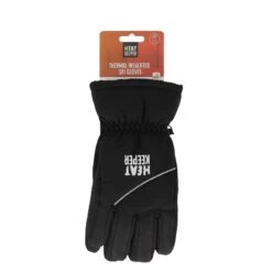 Heat Keeper Enfants Gants De Ski Noir -Horizon Glacial heat keeper enfants gants de ski noir 4