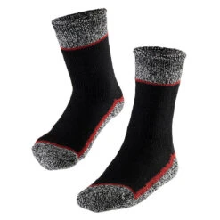 Heat Keeper Hommes Chaussettes De Travail Thermo-isolantes Noir