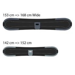 Housse De Rangement Pour Snowboard De Taille 153 à 168 Cm, Noire 9 Housse De Rangement Pour Snowboard De Taille 153 à 168 Cm, Noire -Horizon Glacial housse de rangement pour snowboard de taille 153 a 168 cm noire 4