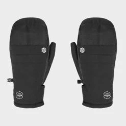 Moufles Thermiques Snowboard Et Ski Sports D'hiver Homme Et Femme Pitztal Black
