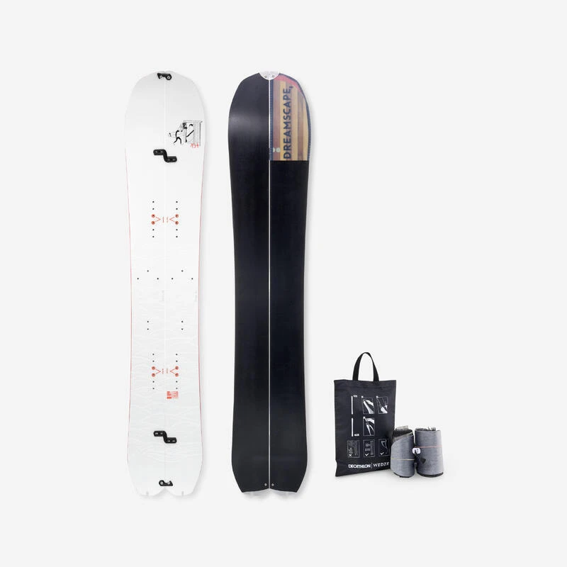 Pack Splitboard : Planche De Splitboard Adulte Vendue Avec Les Peaux Sur Mesure 1 Pack Splitboard : Planche De Splitboard Adulte Vendue Avec Les Peaux Sur Mesure