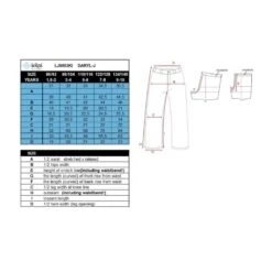 Pantalon Ski Enfant Kilpi DARYL-J -Horizon Glacial pantalon ski enfant kilpi daryl j 2