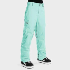 Pantalons Sports D'hiver SIROKO Glacier-W Turquoise Femme