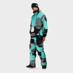 Pantalons Sports D'hiver SIROKO Sleet Turquoise Homme -Horizon Glacial pantalons sports dhiver siroko sleet turquoise homme 3