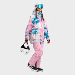 Pantalons Sports D'hiver SIROKO Sundance-W Rose Bonbon Femme -Horizon Glacial pantalons sports dhiver siroko sundance w rose bonbon femme 3