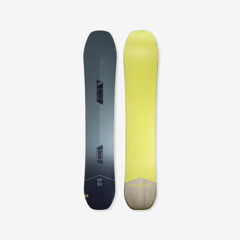 Planche De Snowboard Allmountain Freeride Homme - ALL ROAD 500 Grise 1 Planche De Snowboard Allmountain Freeride Homme - ALL ROAD 500 Grise
