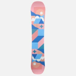 Planche De Snowboard Freestyle & All Mountain Femme - Endzone 500 -Horizon Glacial planche de snowboard freestyle and all mountain femme endzone 500 3