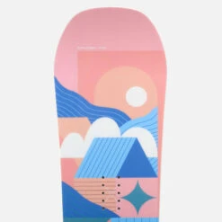 Planche De Snowboard Freestyle & All Mountain Femme - Endzone 500 -Horizon Glacial planche de snowboard freestyle and all mountain femme endzone 500 6