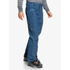 QUIKSILVER Pantalon De Ski - Hommes - BOUNDRY PT -Horizon Glacial quiksilver pantalon de ski hommes boundry pt 2