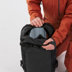 WEDZE Sac à Dos Ski Snowboard Freeride - FR 100 23L - Noir -Horizon Glacial sac a dos ski snowboard freeride fr 100 23l noir 7