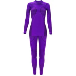 Set Sous-vĂȘtements Thermiques Et Fonctionnels | Femmes | Seamless | Violet