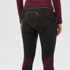 Short De Protection De Ski Et Snowboard Femme - DSH 500 Noir -Horizon Glacial short de protection de ski et snowboard femme dsh 500 noir 2