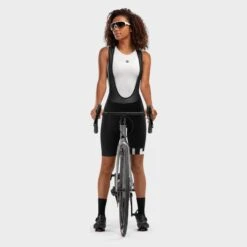 Sous-maillot Vélo Femme Cyclisme Train Force Blanc -Horizon Glacial sous maillot velo femme cyclisme train force blanc 3
