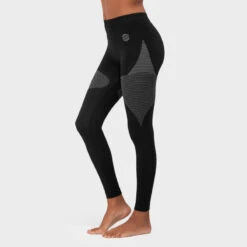 Sous-pantalon De Compression Femme Sports D'hiver Ultradry Noir -Horizon Glacial sous pantalon de compression femme sports dhiver ultradry noir 2